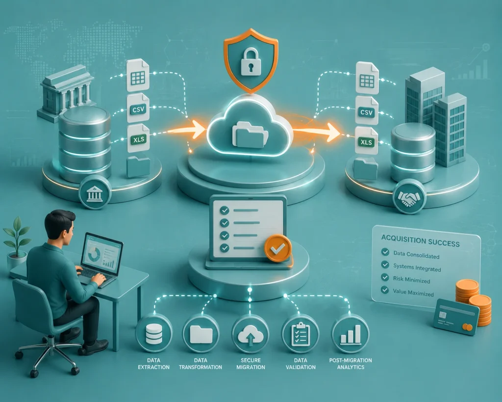 Data & File Migration for FinTech Acquisition